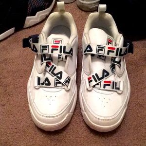Fila sneakers. Super cute platform.